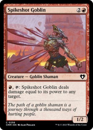 Spikeshot Goblin<br /><span class="collector-number">Collector No. 256</span>