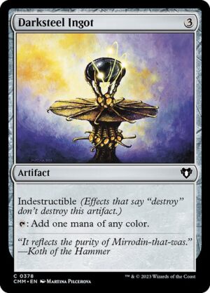 Darksteel Ingot<br /><span class="collector-number">Collector No. 378</span>