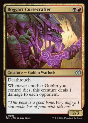 Boggart Cursecrafter - Foil<br /><span class="collector-number">Collector No. 206</span>