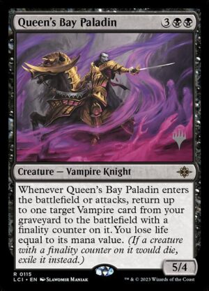 Queen's Bay Paladin - Foil<br /><span class="collector-number">Collector No. 115p</span>