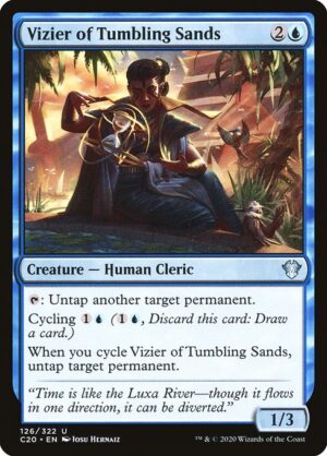 Vizier of Tumbling Sands<br /><span class="collector-number">Collector No. 126</span>