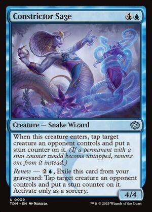 Constrictor Sage<br /><span class="collector-number">Collector No. 39</span>