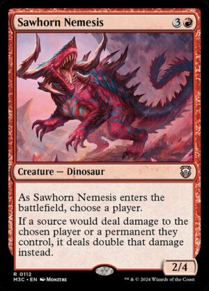 Sawhorn Nemesis<br /><span class="collector-number">Collector No. 112</span>