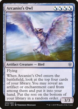 Arcanist's Owl<br /><span class="collector-number">Collector No. 206</span>
