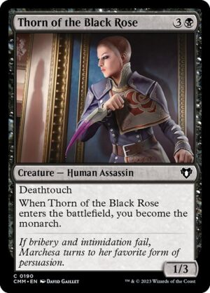 Thorn of the Black Rose<br /><span class="collector-number">Collector No. 190</span>
