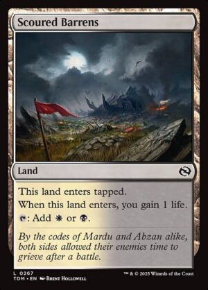 Scoured Barrens<br /><span class="collector-number">Collector No. 267</span>