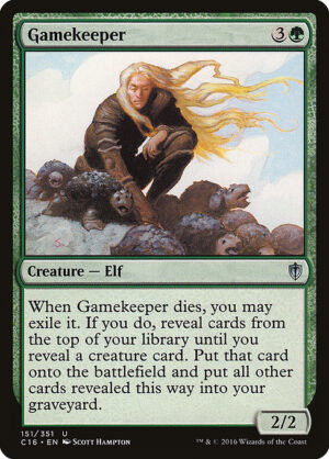 Gamekeeper<br /><span class="collector-number">Collector No. 151</span>