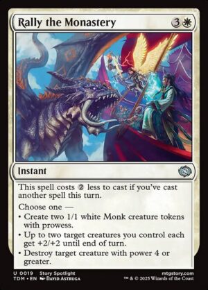 Rally the Monastery<br /><span class="collector-number">Collector No. 19</span>