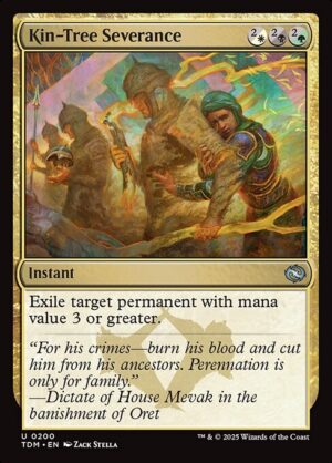 Kin-Tree Severance<br /><span class="collector-number">Collector No. 200</span>