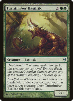 Turntimber Basilisk<br /><span class="collector-number">Collector No. 190</span>