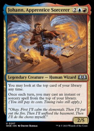 Johann, Apprentice Sorcerer<br /><span class="collector-number">Collector No. 207</span>