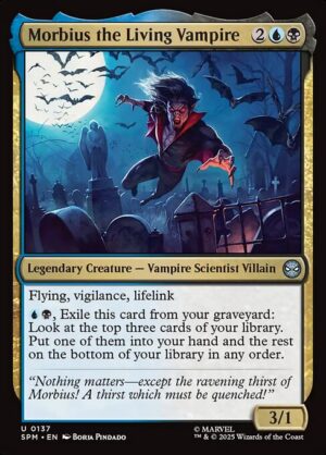 Morbius the Living Vampire<br /><span class="collector-number">Collector No. 137</span>