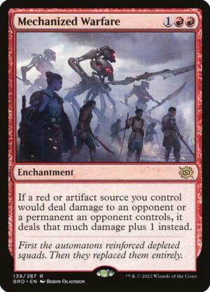 Mechanized Warfare - Foil<br /><span class="collector-number">Collector No. 139</span>