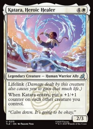 Katara, Heroic Healer - Foil<br /><span class="collector-number">Collector No. 215</span>