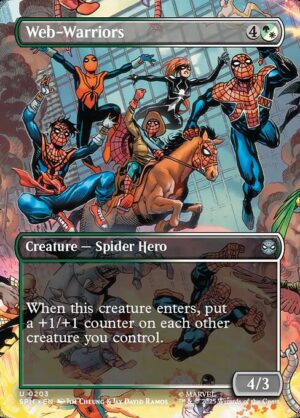 Web-Warriors - Foil<br /><span class="collector-number">Collector No. 203</span>