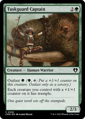Tuskguard Captain<br /><span class="collector-number">Collector No. 328</span>
