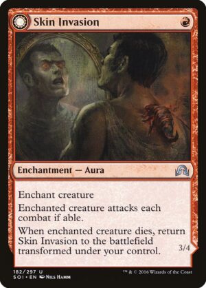 Skin Invasion // Skin Shedder<br /><span class="collector-number">Collector No. 182</span>