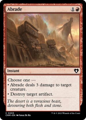 Abrade - Foil<br /><span class="collector-number">Collector No. 203</span>