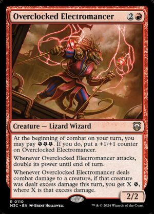 Overclocked Electromancer<br /><span class="collector-number">Collector No. 110</span>