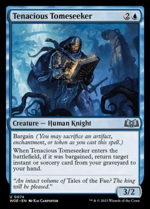 Tenacious Tomeseeker<br /><span class="collector-number">Collector No. 74</span>
