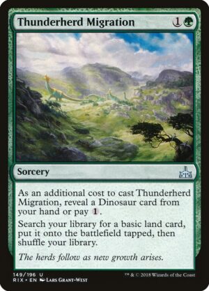 Thunderherd Migration<br /><span class="collector-number">Collector No. 149</span>