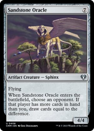 Sandstone Oracle<br /><span class="collector-number">Collector No. 406</span>