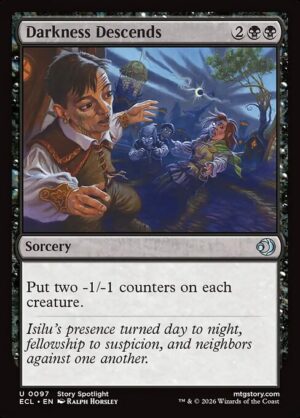 Darkness Descends - Foil<br /><span class="collector-number">Collector No. 97</span>