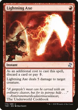 Lightning Axe<br /><span class="collector-number">Collector No. 174</span>
