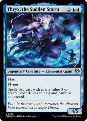 Thryx, the Sudden Storm<br /><span class="collector-number">Collector No. 127</span>