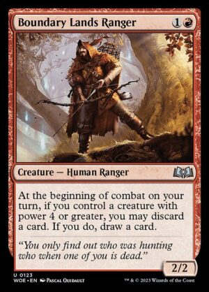 Boundary Lands Ranger<br /><span class="collector-number">Collector No. 123</span>