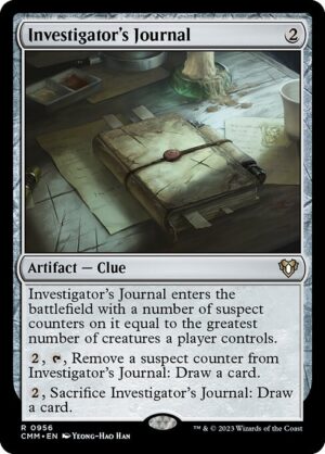 Investigator's Journal<br /><span class="collector-number">Collector No. 956</span>