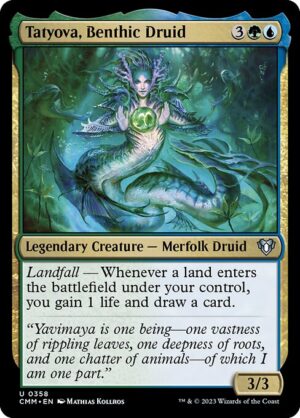 Tatyova, Benthic Druid<br /><span class="collector-number">Collector No. 358</span>