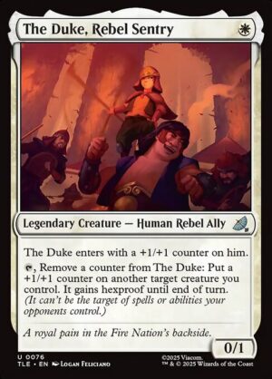 The Duke, Rebel Sentry - Foil<br /><span class="collector-number">Collector No. 76</span>