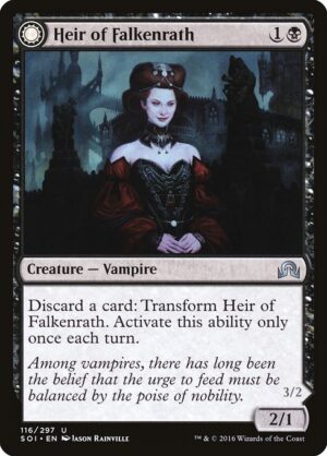 Heir of Falkenrath // Heir to the Night<br /><span class="collector-number">Collector No. 116</span>