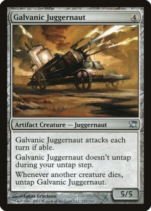 Galvanic Juggernaut<br /><span class="collector-number">Collector No. 222</span>