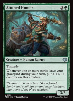 Attuned Hunter<br /><span class="collector-number">Collector No. 135</span>