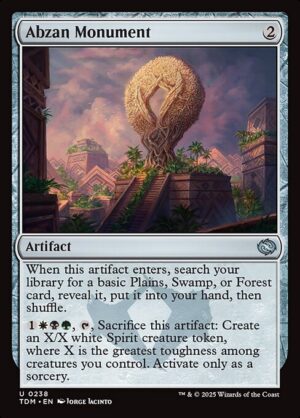 Abzan Monument<br /><span class="collector-number">Collector No. 238</span>