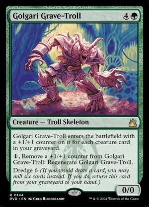 Golgari Grave-Troll - Foil<br /><span class="collector-number">Collector No. 144</span>