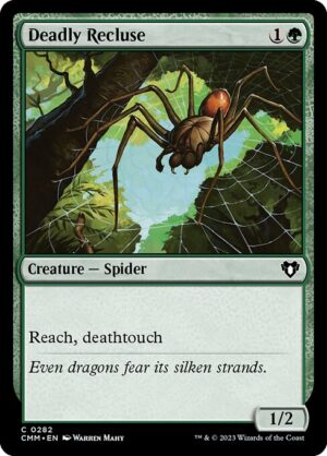 Deadly Recluse<br /><span class="collector-number">Collector No. 282</span>