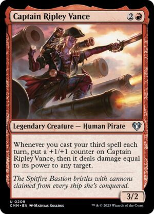 Captain Ripley Vance<br /><span class="collector-number">Collector No. 209</span>