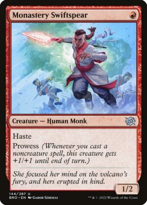 Monastery Swiftspear - Foil<br /><span class="collector-number">Collector No. 144</span>