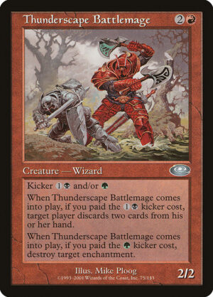 Thunderscape Battlemage<br /><span class="collector-number">Collector No. 75</span>