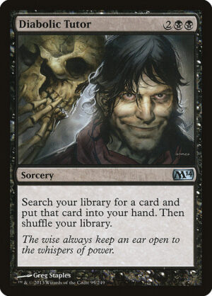 Diabolic Tutor<br /><span class="collector-number">Collector No. 95</span>