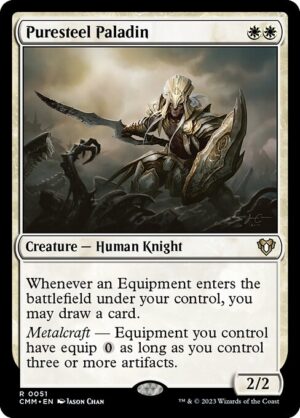 Puresteel Paladin<br /><span class="collector-number">Collector No. 51</span>