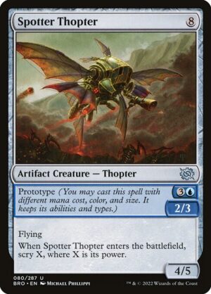 Spotter Thopter - Foil<br /><span class="collector-number">Collector No. 80</span>