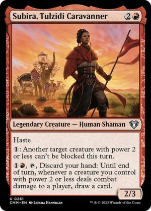 Subira, Tulzidi Caravanner<br /><span class="collector-number">Collector No. 261</span>