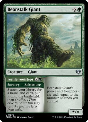 Beanstalk Giant // Fertile Footsteps<br /><span class="collector-number">Collector No. 275</span>
