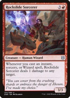 Rockslide Sorcerer<br /><span class="collector-number">Collector No. 154</span>