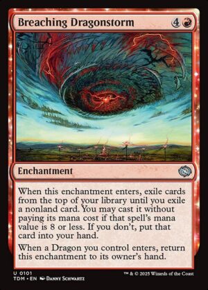 Breaching Dragonstorm<br /><span class="collector-number">Collector No. 101</span>