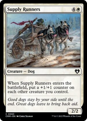Supply Runners<br /><span class="collector-number">Collector No. 63</span>